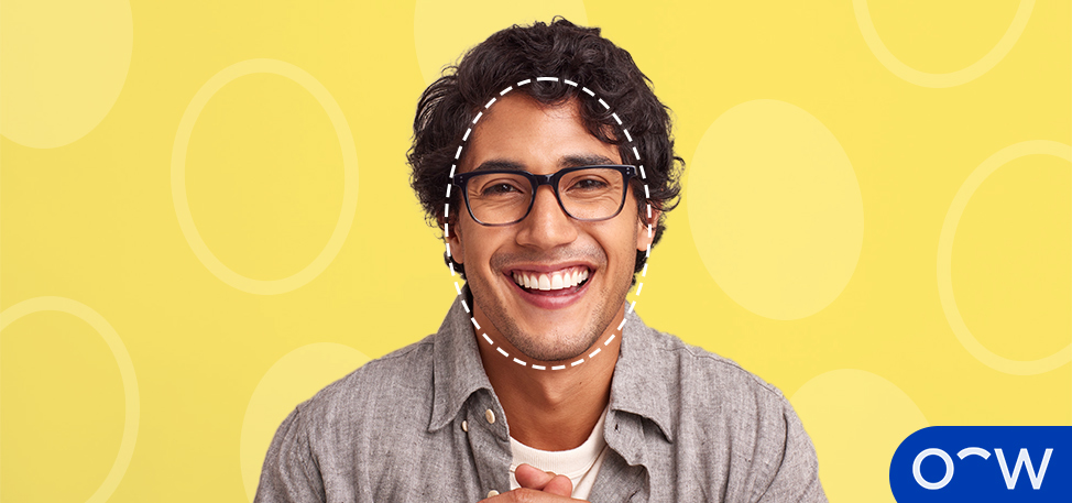oval face model picture