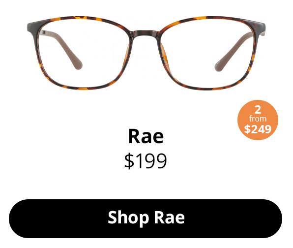 Rae optical Women’s glasses in the colour Obsidian from $199