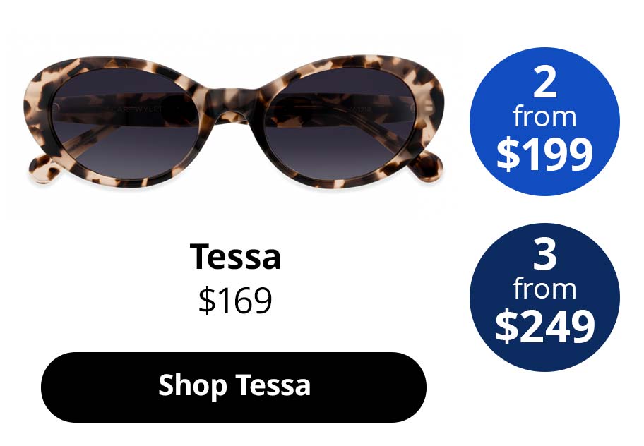 Oscar Wylee Tessa_531 Sunglasses Frame in Speckled Egg