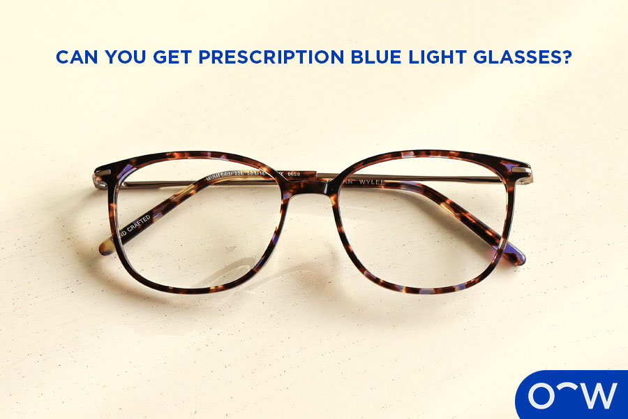 Oscar Wylee prescription glasses.