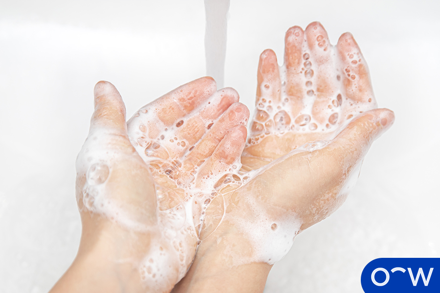 Hands clean