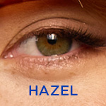 Hazel Eye colour