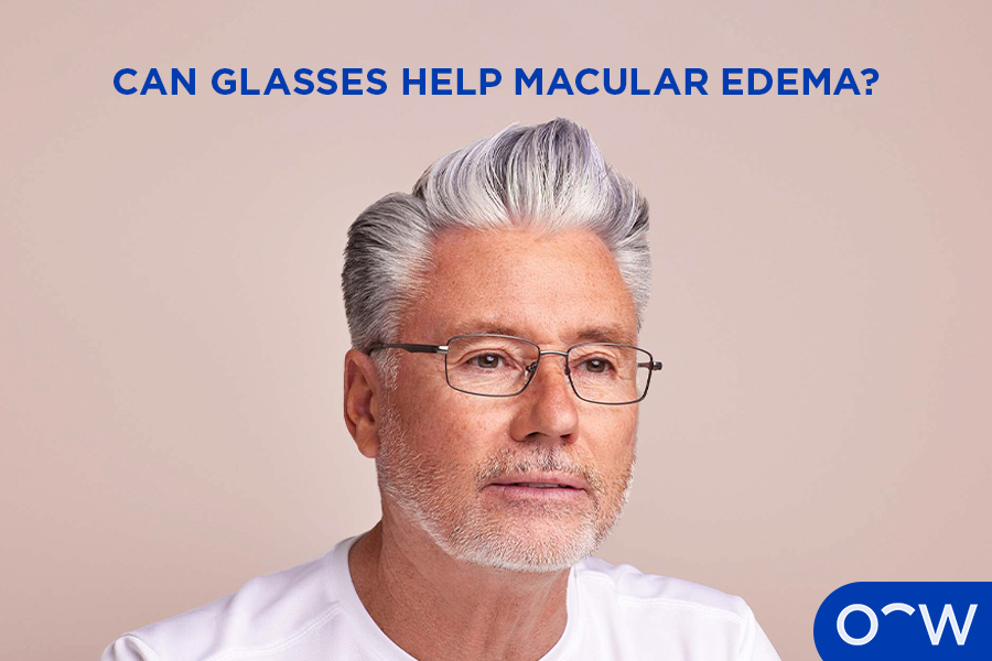 A person wearing glasses.