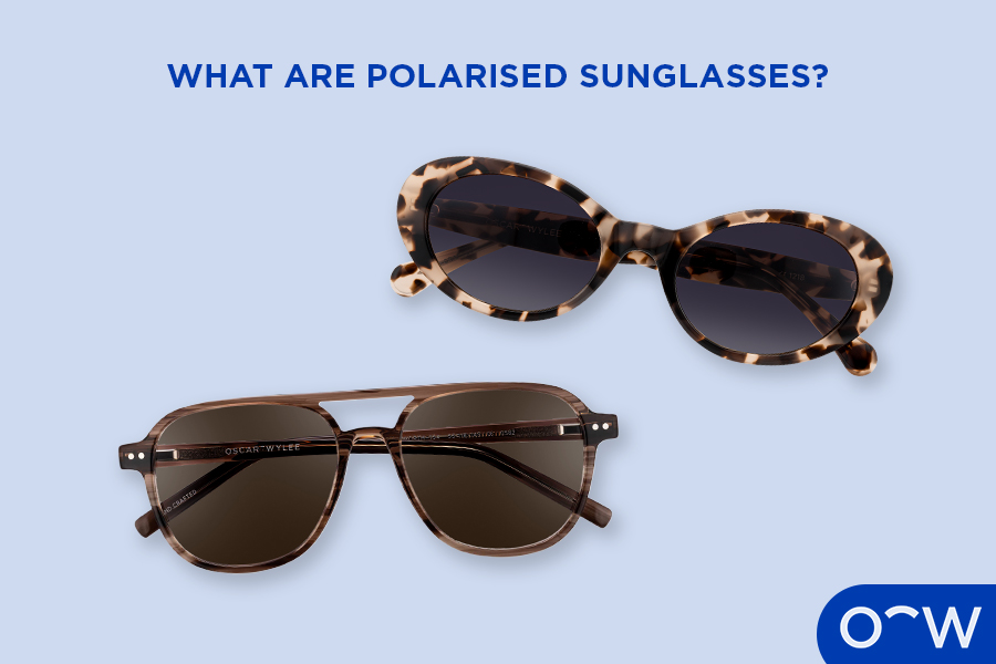 A pair of Oscar Wylee polarised sunglasses.
