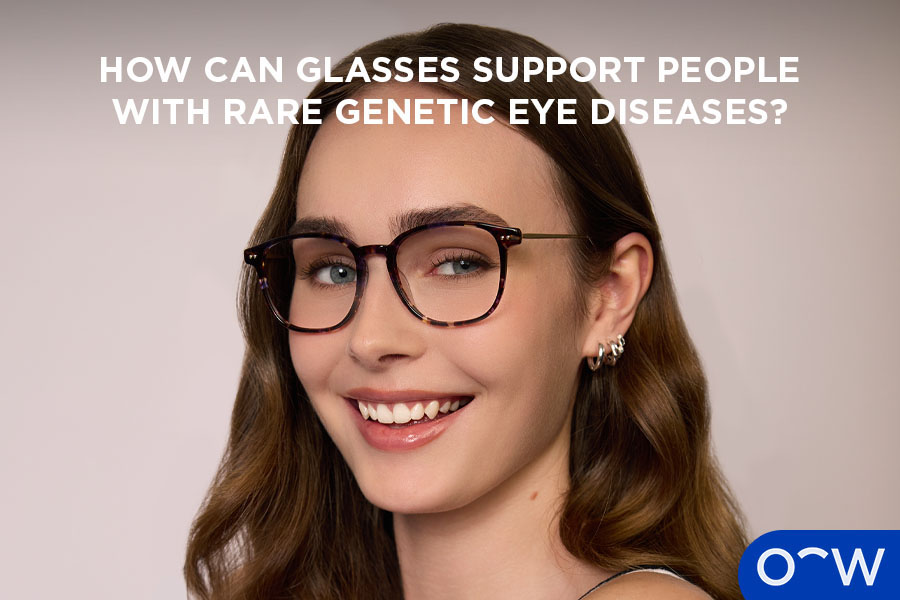 Image of a model wearing Oscar Wylee glasses