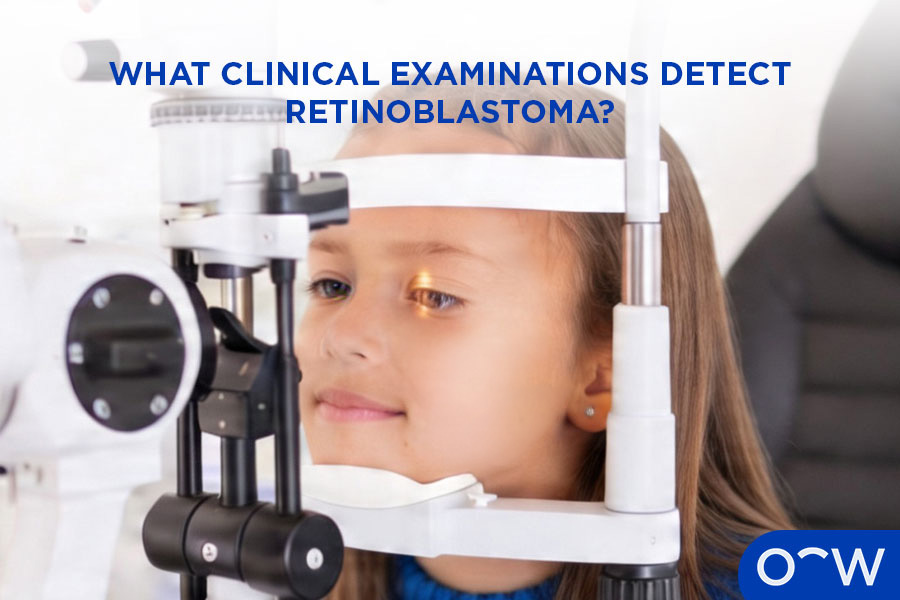 An OCT test is being conducted on a child.