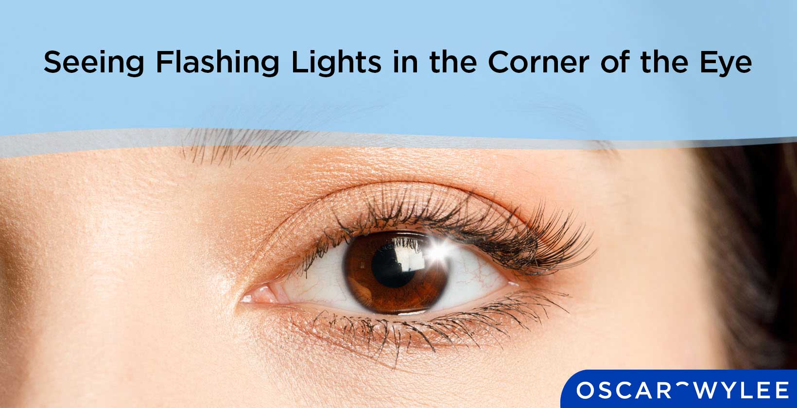 Seeing Flashing Lights in Corner of Eye