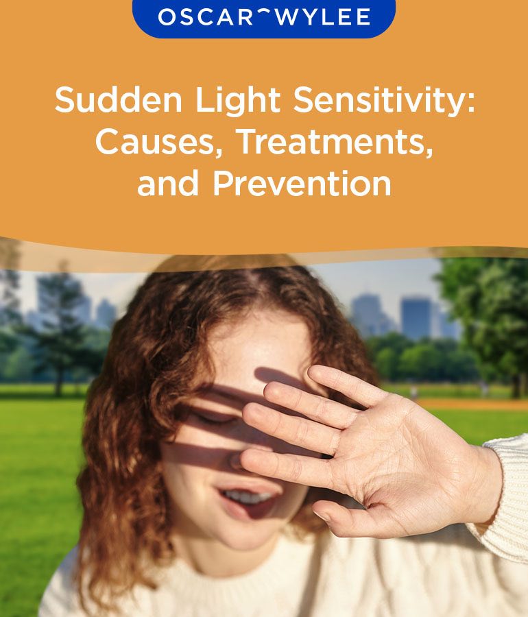 Sudden Light Sensitivity Causes, Treatment, and Prevention