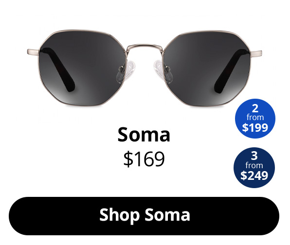 Soma in Silver Frame From $169