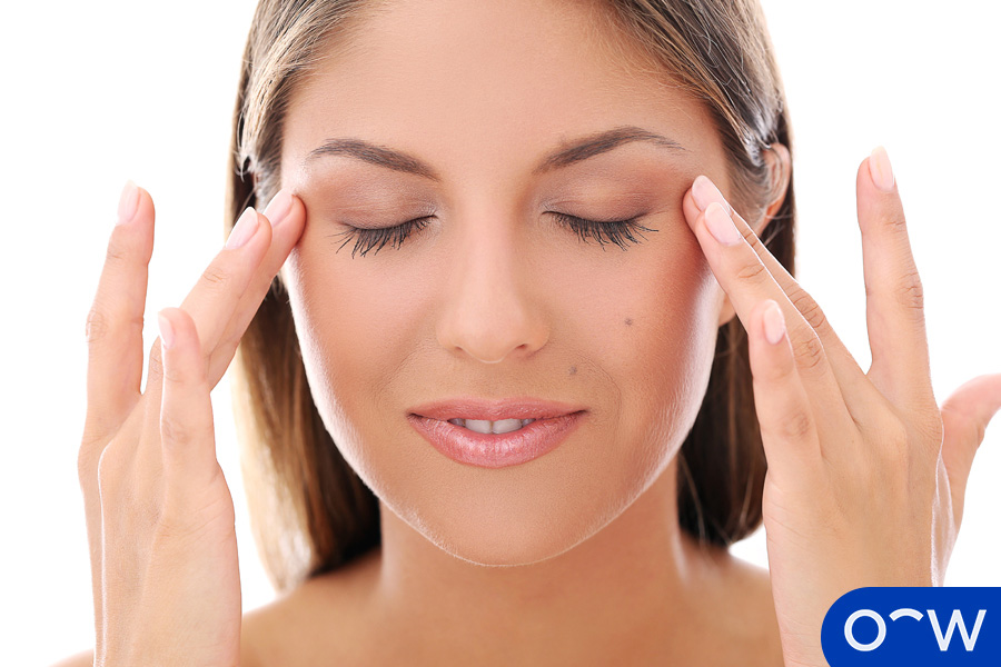 Relax your eyes and do eye exercises