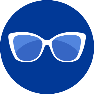 A graphic of sunglasses.