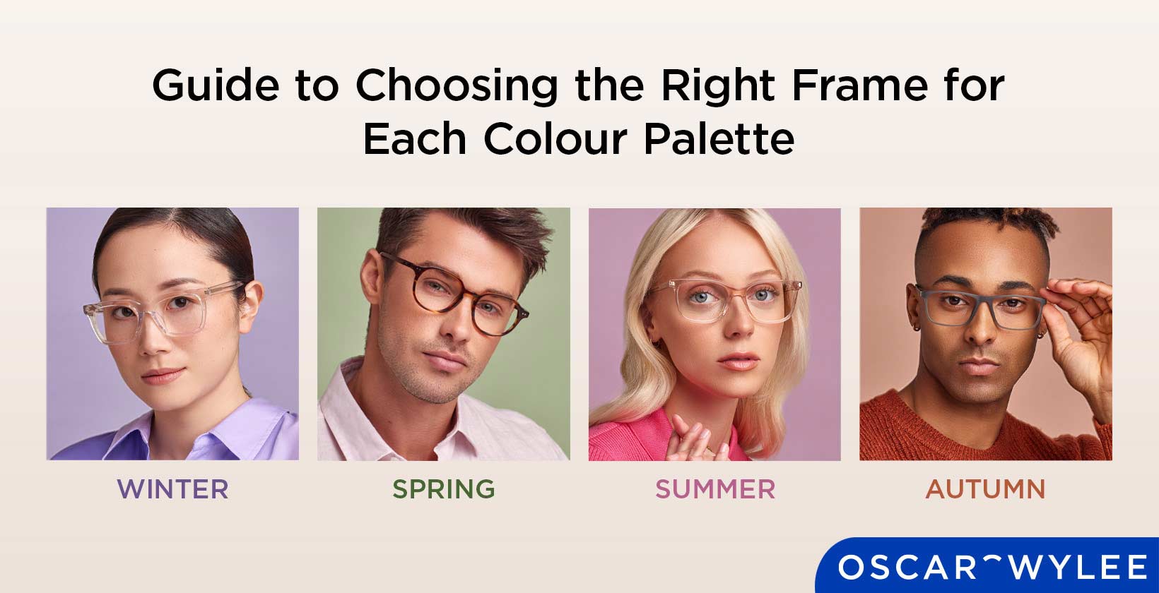Frames for each colour palette