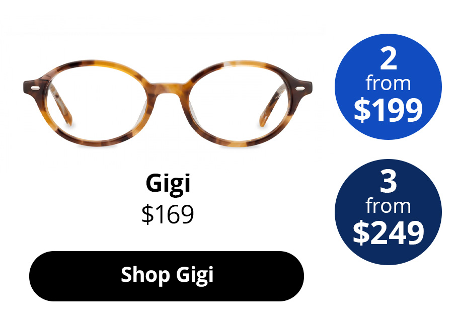 Gigi optical frame in the colour Autumn Petal.
