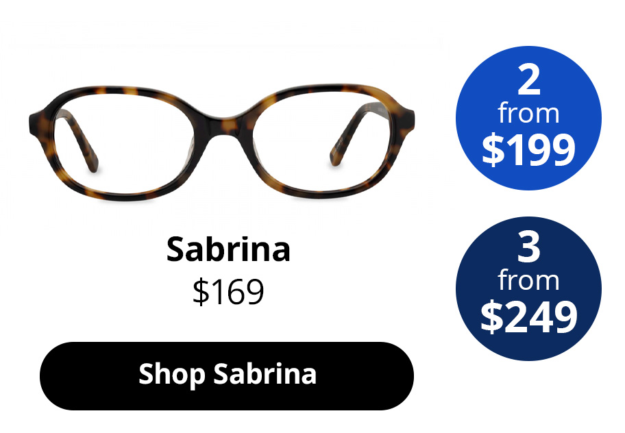 Sabrina optical frame in the colour Modern Tortoise.