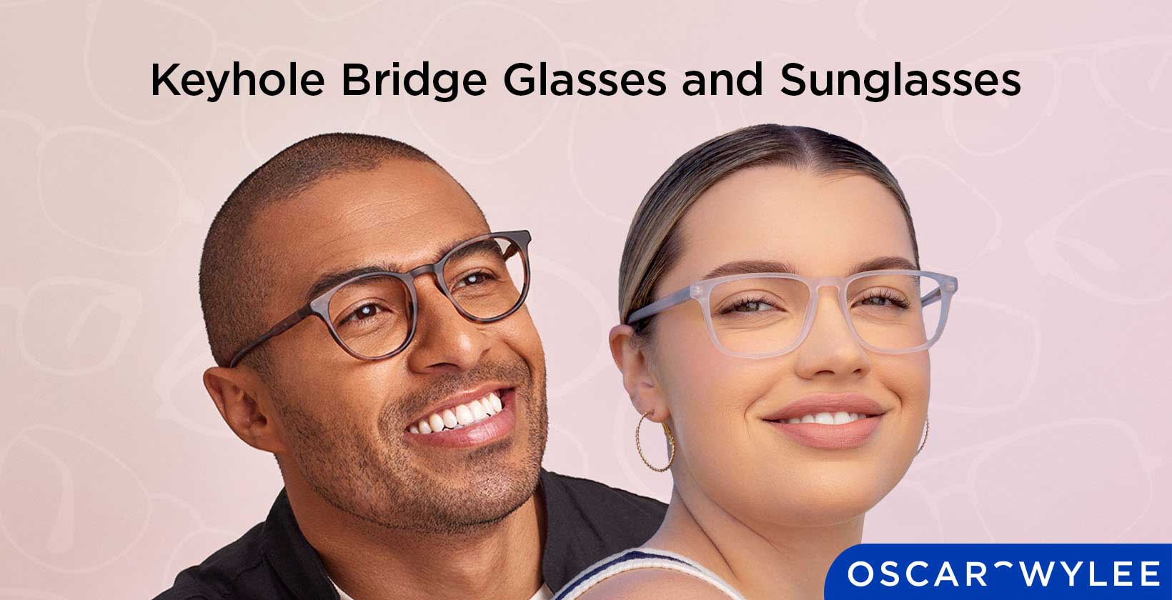 Keyhole Bridge Glasses and Sunglasses