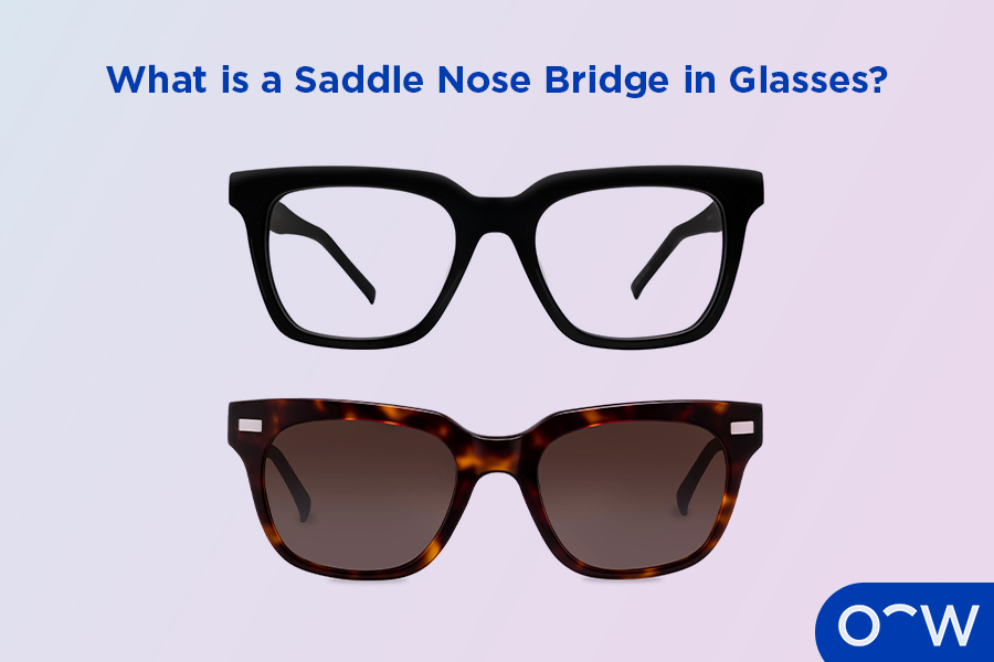 An image of a saddle nose bridge.
