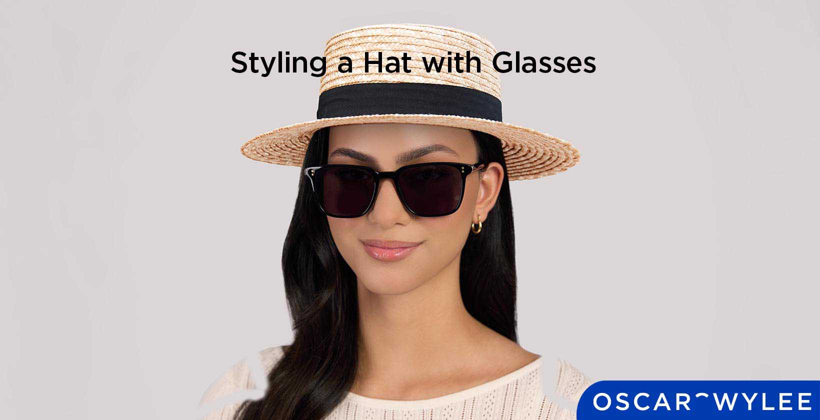 Styling a Hat with Glasses