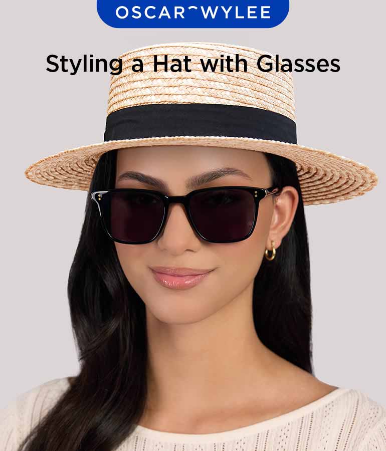 Styling a Hat with Glasses