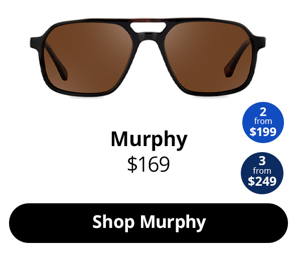 Men’s aviator sunglasses - Murphy