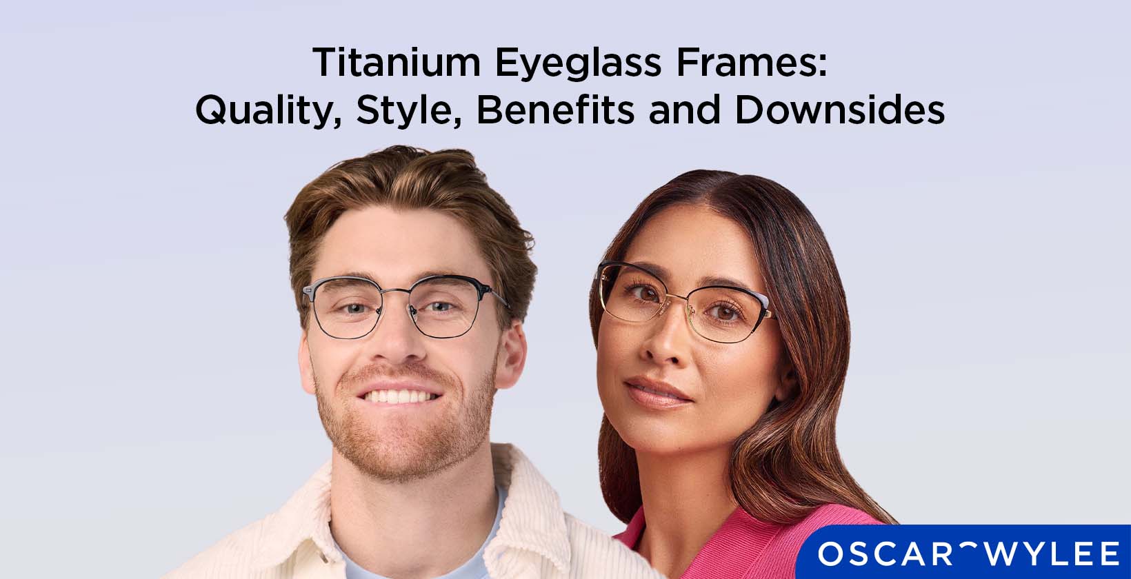 Titanium glasses