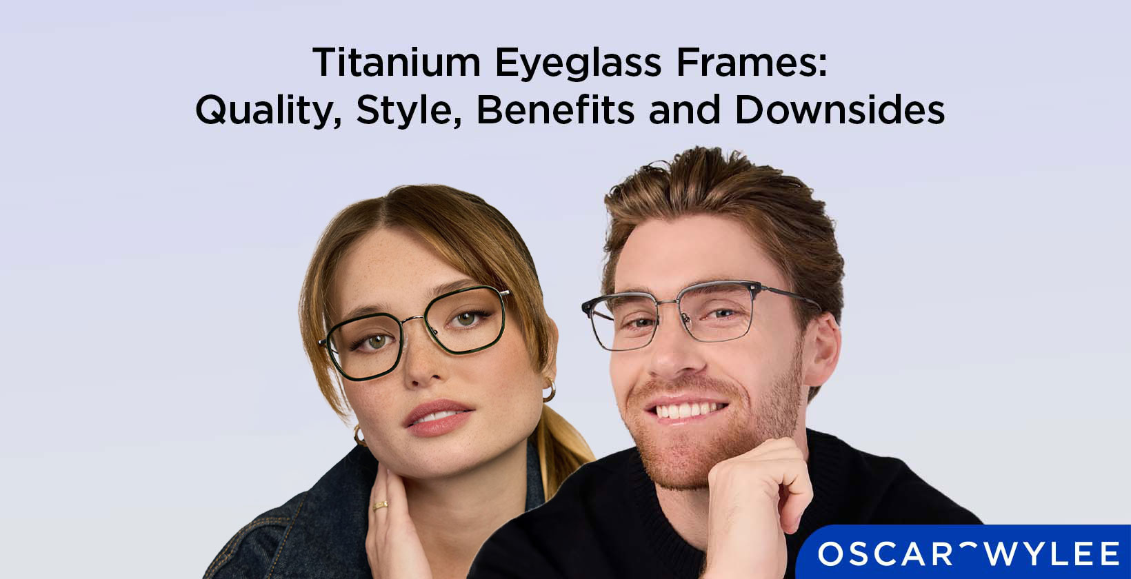 Titanium glasses