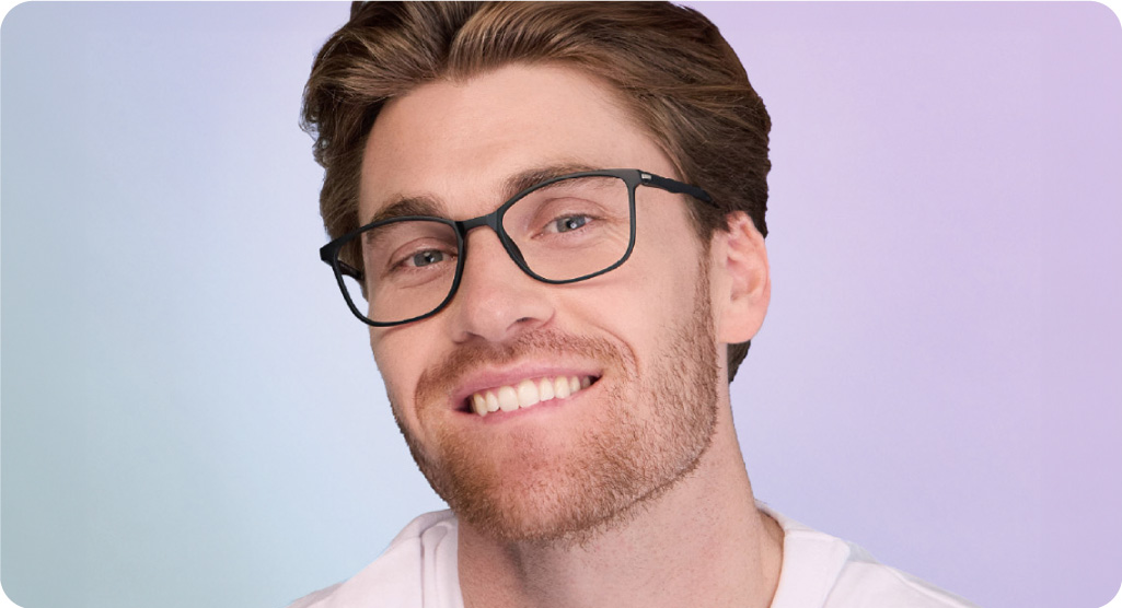 Male Wearing Oscar Wylee Australia Ultem material Glasses