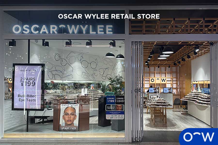 Storefront view of Oscar Wylee