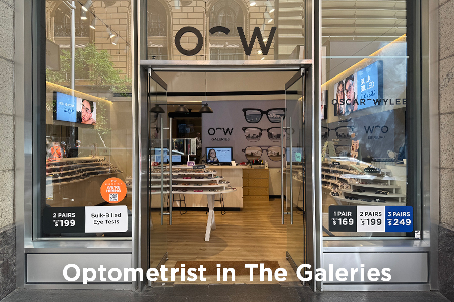 Optometrist in Sydney CBD The Galeries
