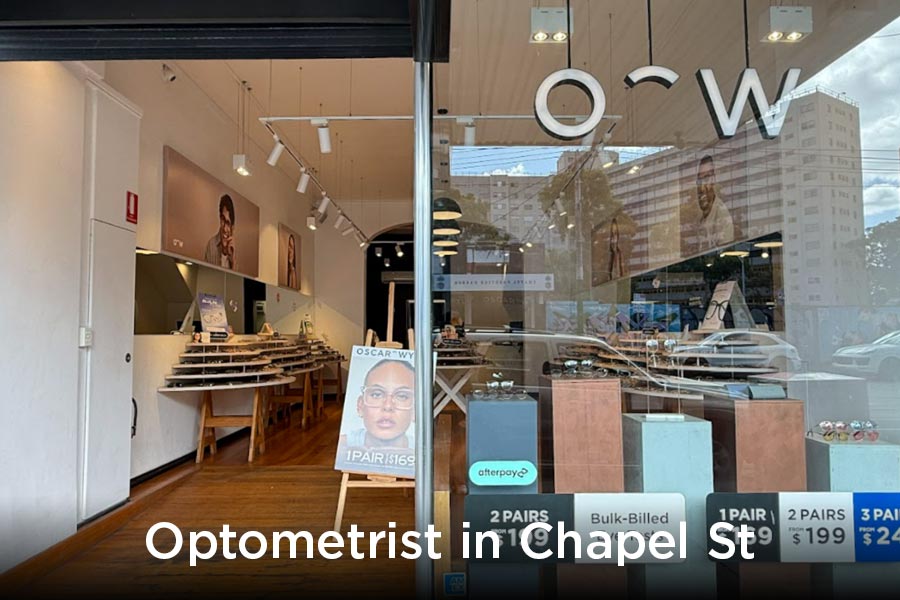Optometrist in Melbourne - Chapel St
