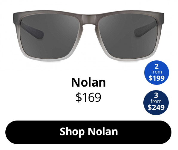 A photo of Nolan sunglasses in Frosted Slate