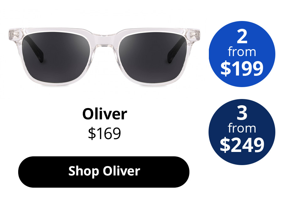 A photo of Oliver sunglasses in Clear Crystal