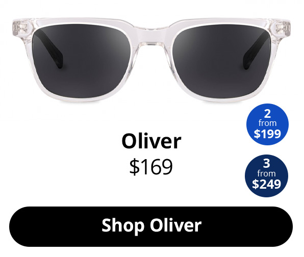 A photo of Oliver sunglasses in Clear Crystal